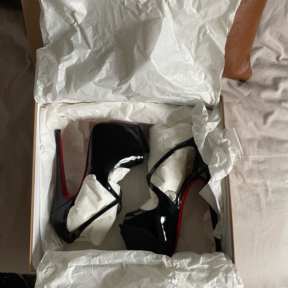 Christian Louboutin Exagona 160 patent black 37.5 - Picture 13 of 16